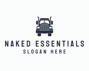 Armored Trailer Truck logo design