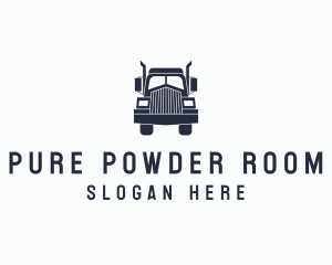 Armored Trailer Truck logo design