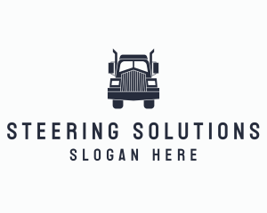 Armored Trailer Truck logo design