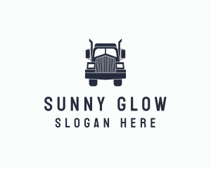 Armored Trailer Truck logo design