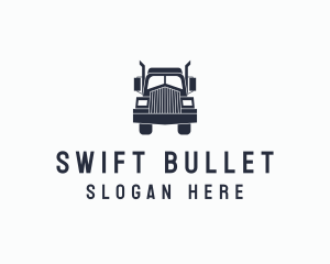 Armored Trailer Truck logo design