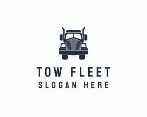 Armored Trailer Truck logo design