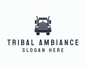 Armored Trailer Truck logo design