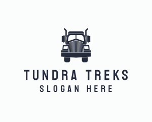 Armored Trailer Truck logo design