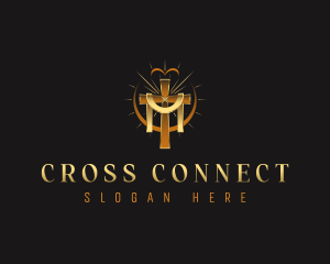 Holy Sacred Cross logo design