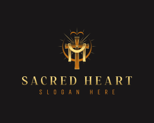 Holy Sacred Cross logo design