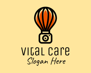 Camera Hot Air Balloon Logo