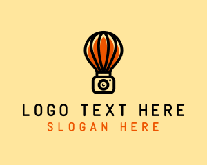 Camera Hot Air Balloon logo