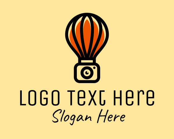 Hot Air Balloon logo example 1