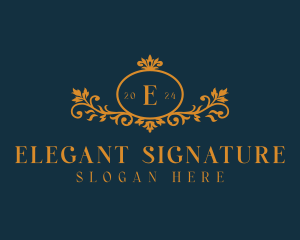 Elegant Stylish Event logo design