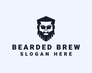 Masculine Beard Guy logo design