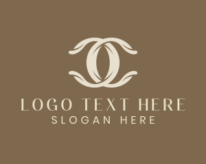 Stylish Ornate Company Letter CC logo