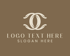 Stylish Ornate Company Letter CC Logo