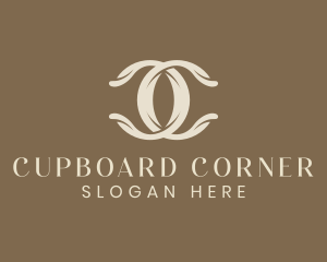 Stylish Ornate Company Letter CC logo design