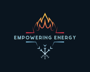 Ice Fire Energy logo design