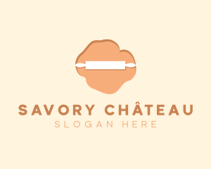 Bakery Rolling Pin logo design