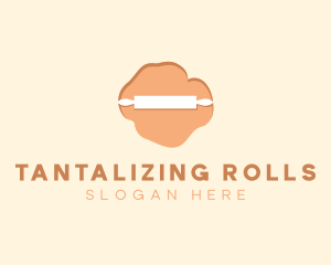 Bakery Rolling Pin logo design