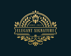 Elegant Floral Styling logo design