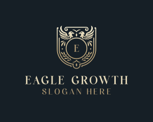 Elegant Eagle Crest logo design