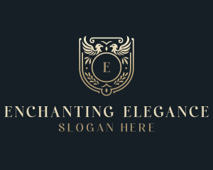 Elegant Eagle Crest logo design