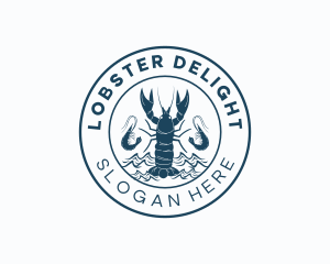 Lobster Shrimp Seafood logo