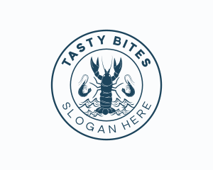Lobster Shrimp Seafood logo