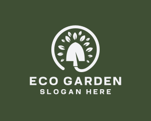 Landscaping Shovel Tool logo