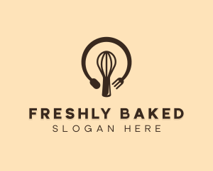 Bakery Lightbulb Idea logo design