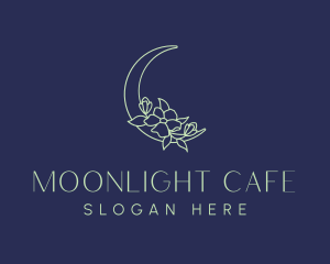 Floral Night Moon logo