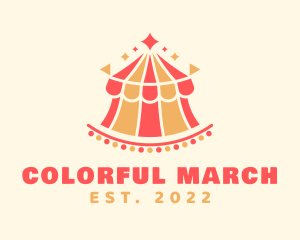 Fun Carnival Circus Tent logo