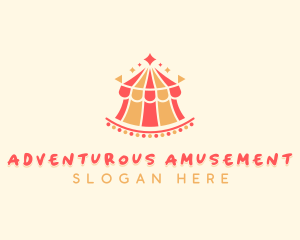 Fun Carnival Circus Tent logo