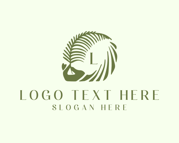 Herbalist logo example 1
