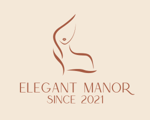 Elegant Fashion Woman Beauty logo design