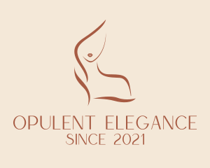 Elegant Fashion Woman Beauty logo design