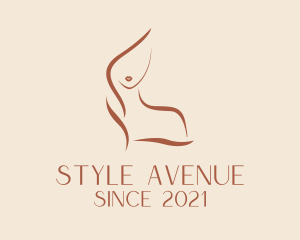 Elegant Fashion Woman Beauty logo design