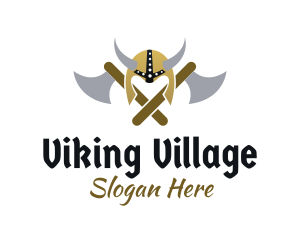 Viking Armor Museum logo design