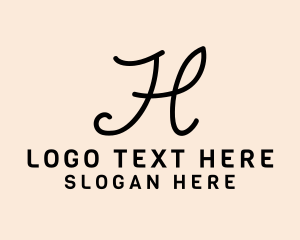 Letter - Fashion Boutique Letter H logo design