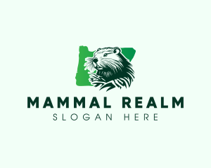 Oregon Beaver Wildlife logo
