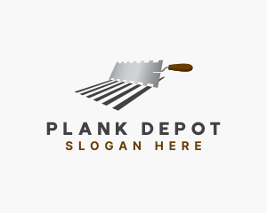 Floor Tiling Home Depot logo design