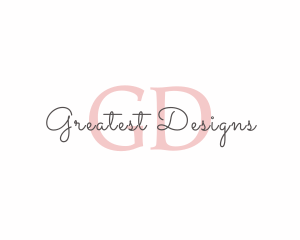 Fashion Designer Signature Clothing logo design