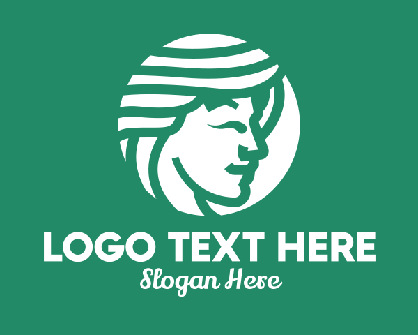 White logo example 3