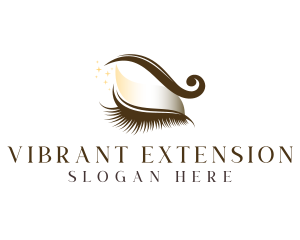 Cosmetic Eyelash Makeup logo design