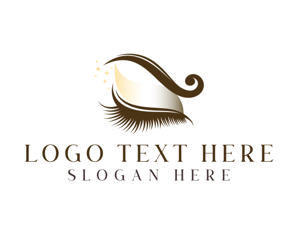 Cosmetic Eyelash Makeup logo