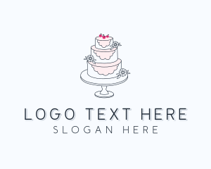 Wedding Cherry Cake logo