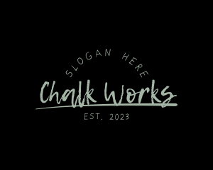 Generic Urban Chalk logo design