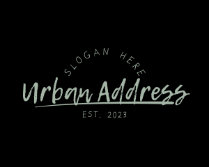 Generic Urban Chalk logo design