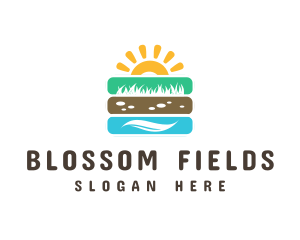 Environmental Field Agriculture logo design