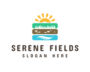 Environmental Field Agriculture logo design