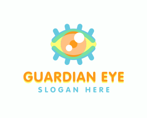 Optical Round Eyes logo design