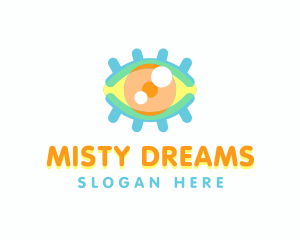 Optical Round Eyes logo design